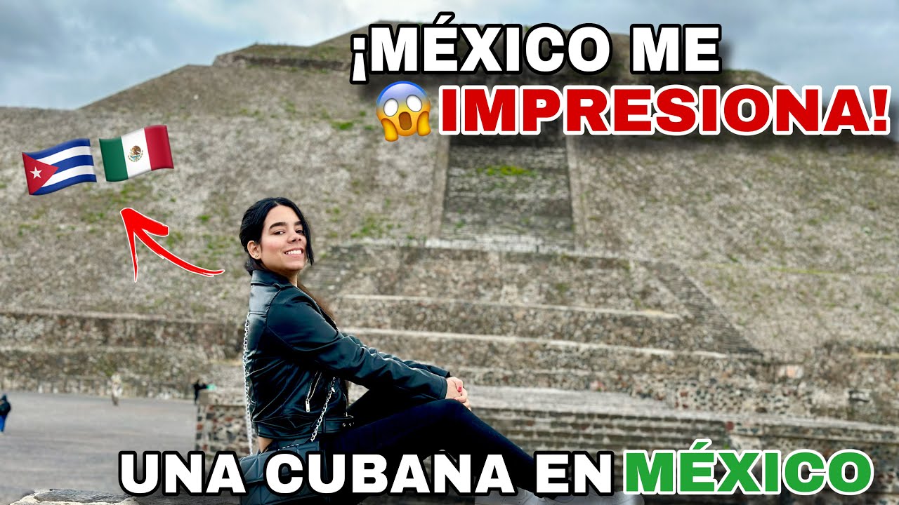 Visito Las Pirámides de Teotihuacán 🇲🇽 y ¡ESTO PASÓ! 😱Cubana 🇨🇺se sorprende!