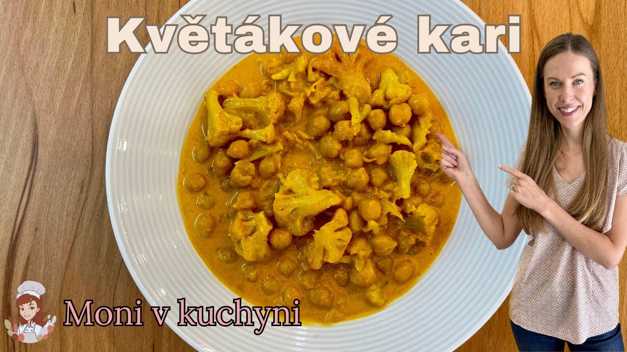Moni v kuchyni: Květákové kari