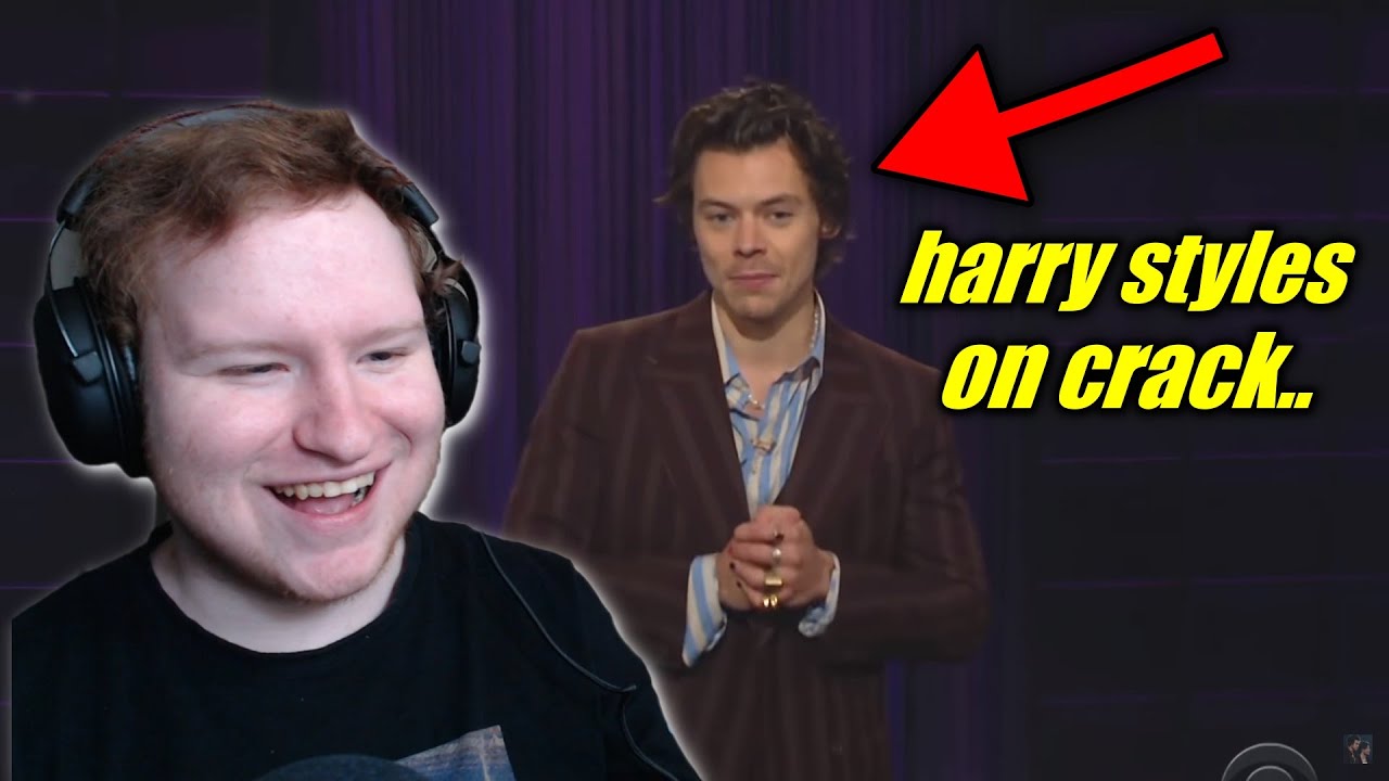 harry styles on literal crack REACTION!!
