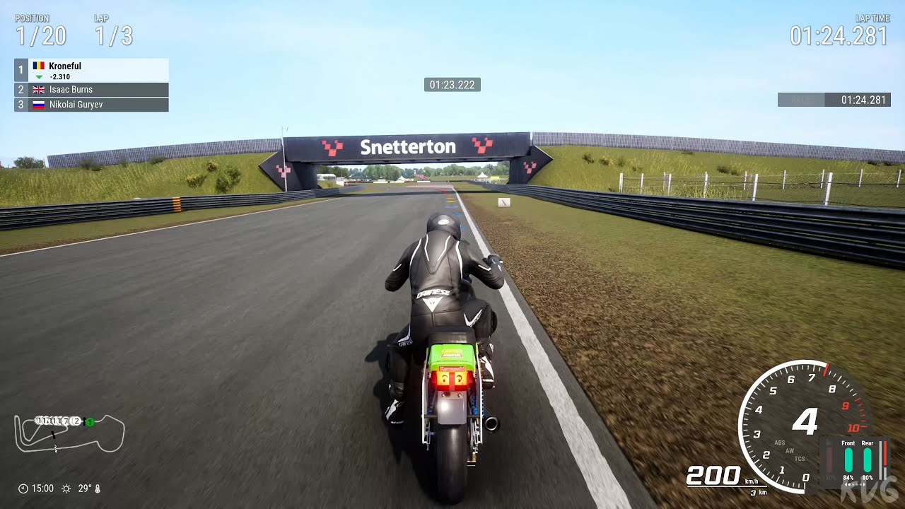 RIDE 4 - Snetterton 300 - Gameplay (PS5 UHD) [4K60FPS]