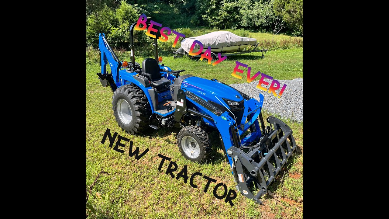 BEST DAY EVER! New LS MT232 Tractor, but it's already broken...