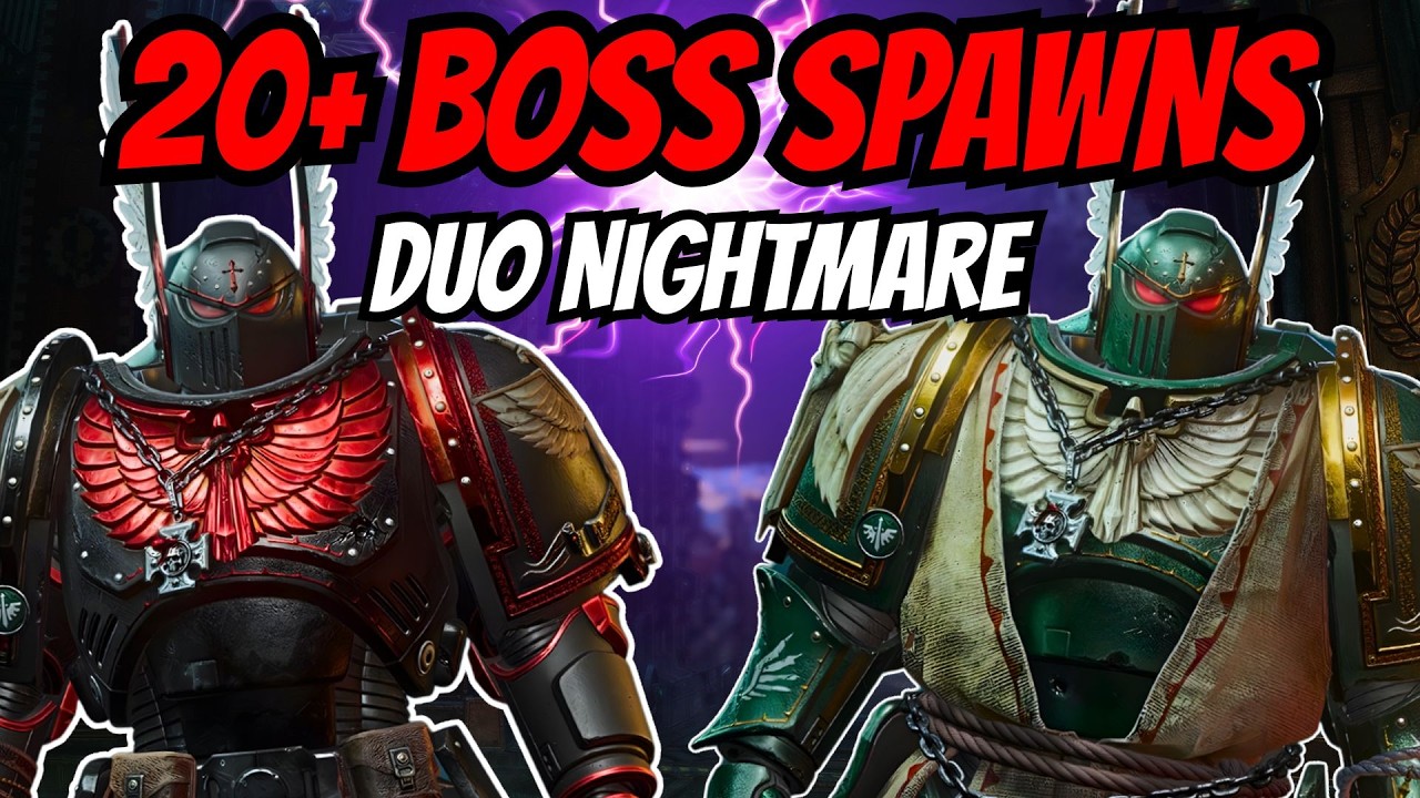 THE GREATEST Dark Angel 20+ Boss SLAUGHTER Duo in Space Marine 2 History