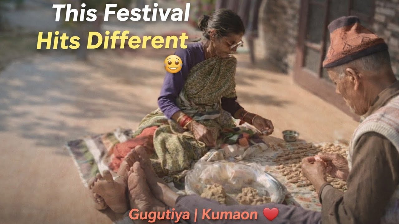 Kumaon ka famous festival Gugutiya (उत्तरायणी) celebrate kiya 🕊️