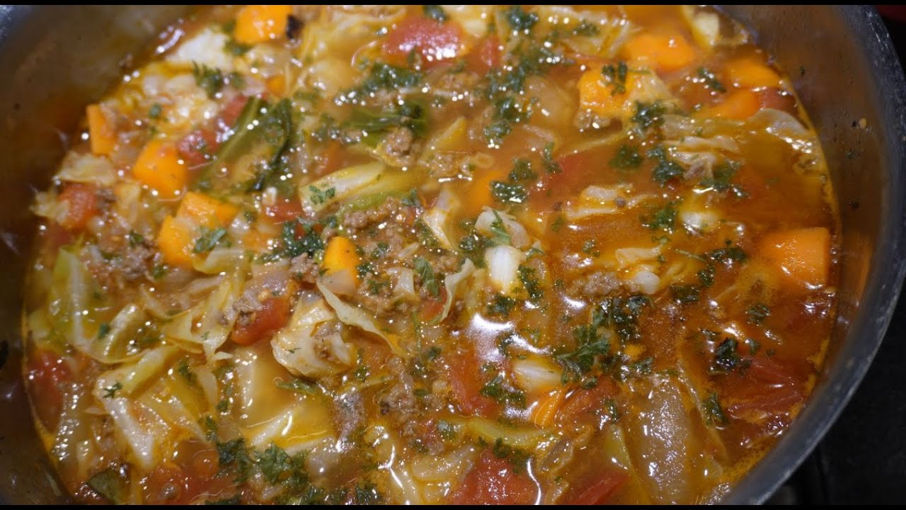 The Best Cabbage Roll Soup