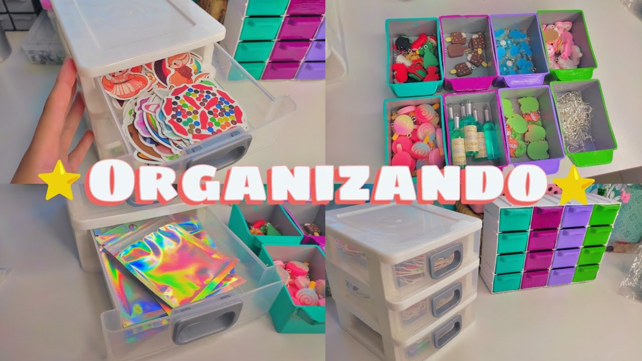 GUARDANDO COMPRINHAS NO ORGANIZADOR NOVO⭐🍭