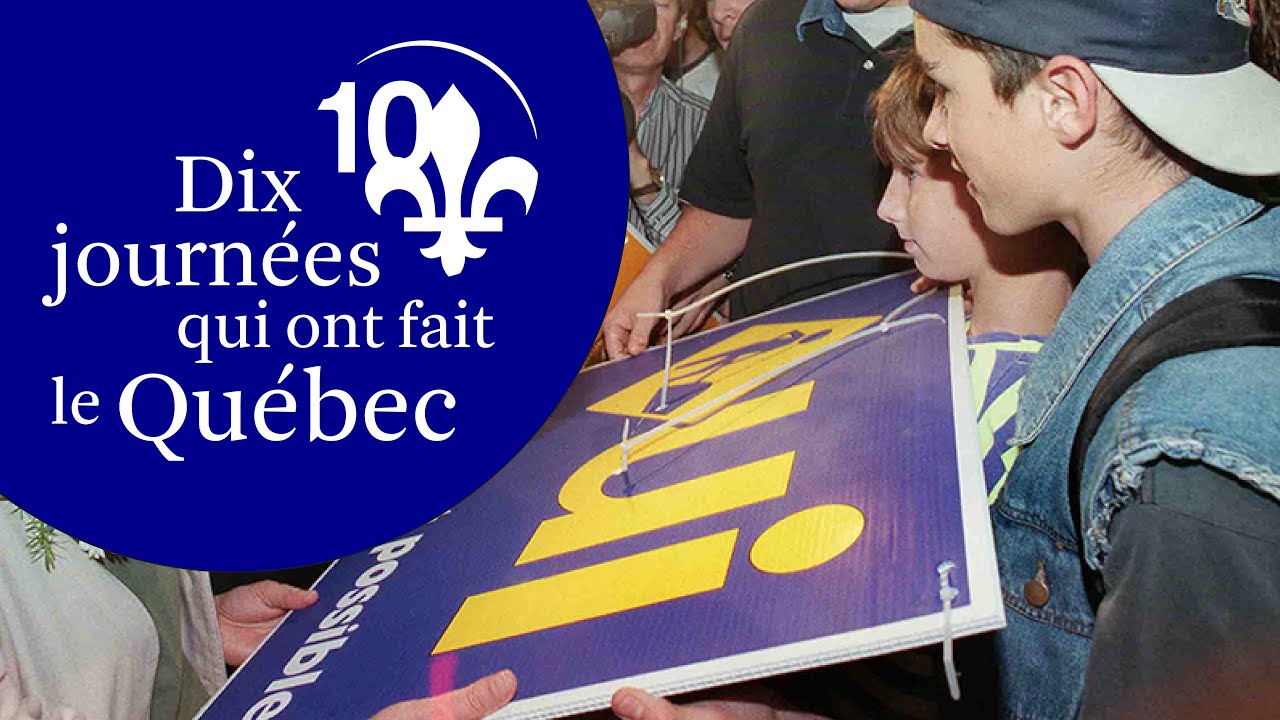 Le 30 octobre 1995 — Le référendum sur la souveraineté : il était une fois l'indépendance