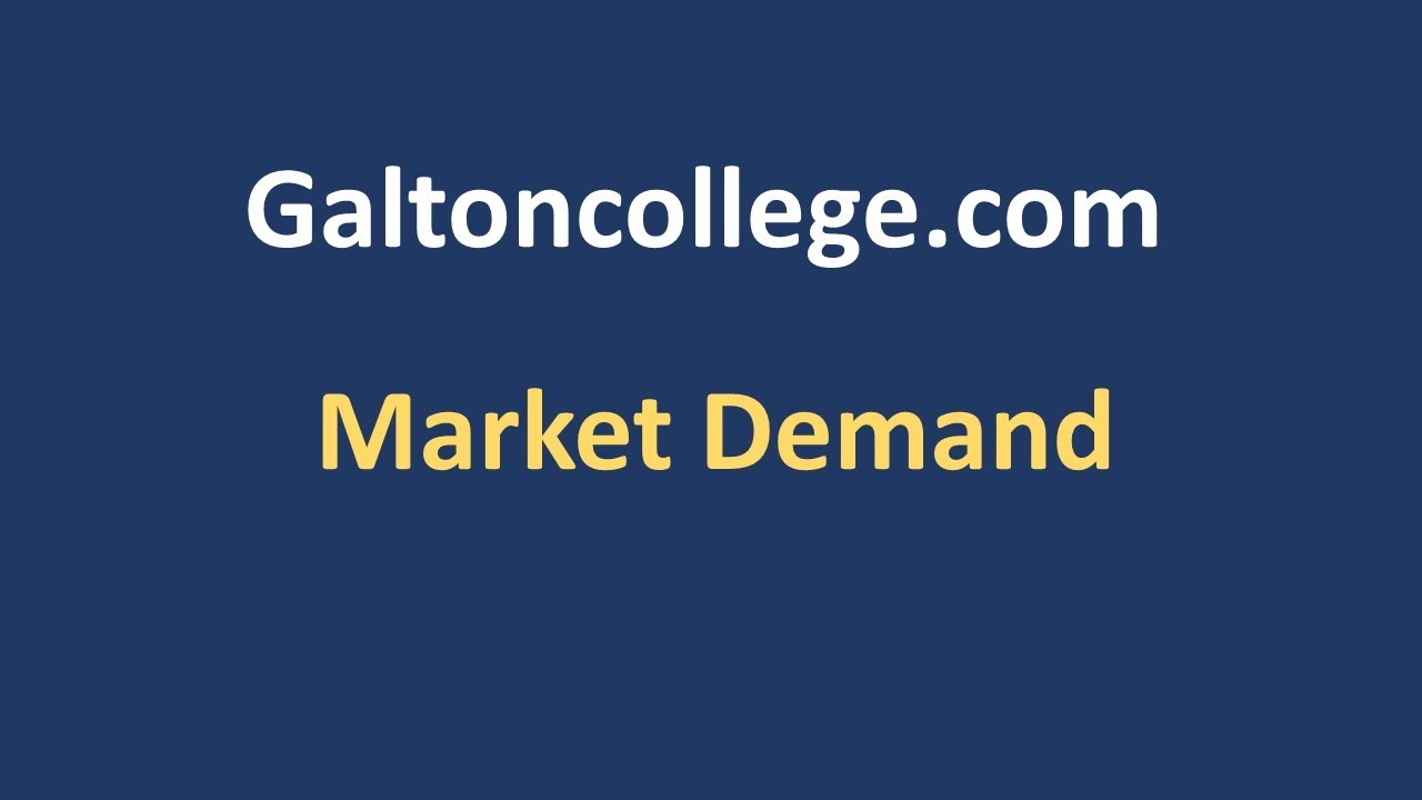 Market Demand