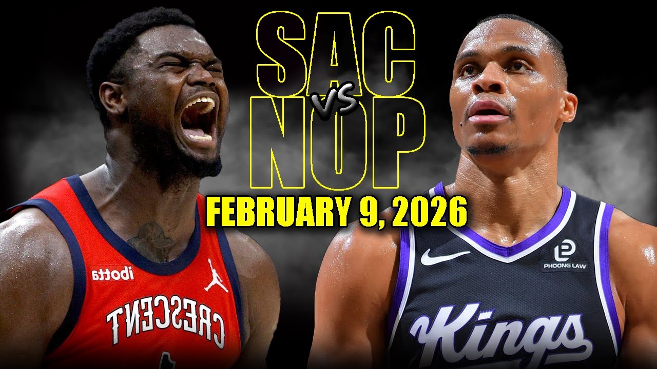 Sacramento Kings vs New Orleans Pelicans Full Game Highlights – February 9, 2026 | NBA Season
