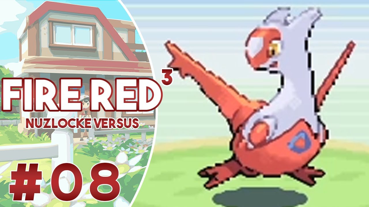 GANHEI O NUZLOCKE! | #08 | FIRE RED 3 WAY VERSUS BATIAKARA E KAKÁ [PT-BR]