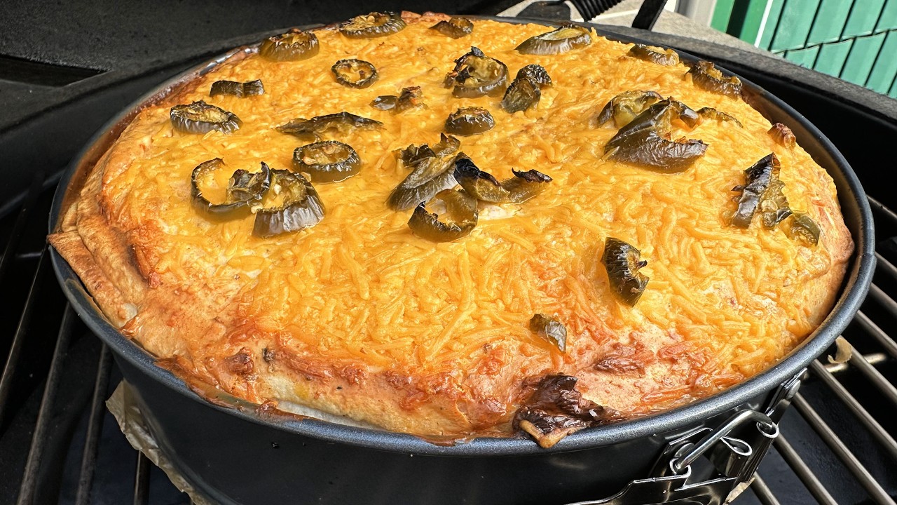 PULLED BEEF TORTE - Wenn Männer backen :)