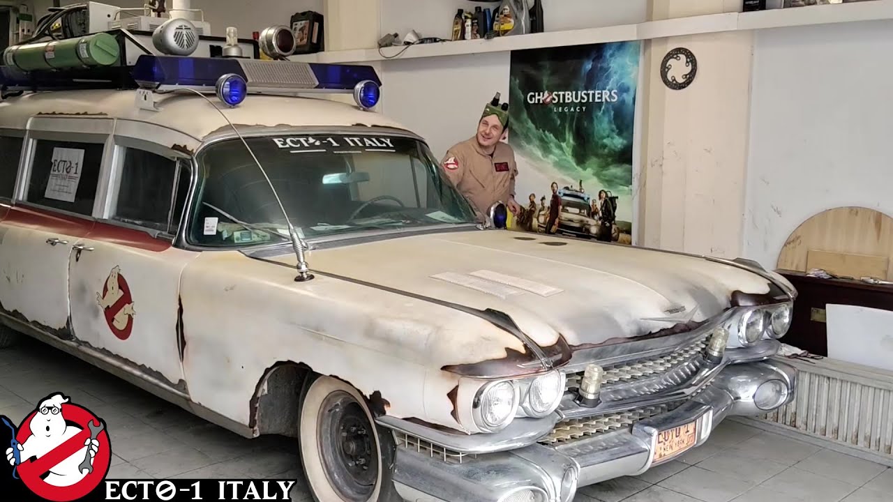 Video saluto del gruppo ECTO-1 Italy (la prima ectomobile italiana dedicata a Ghostbusters Legacy)
