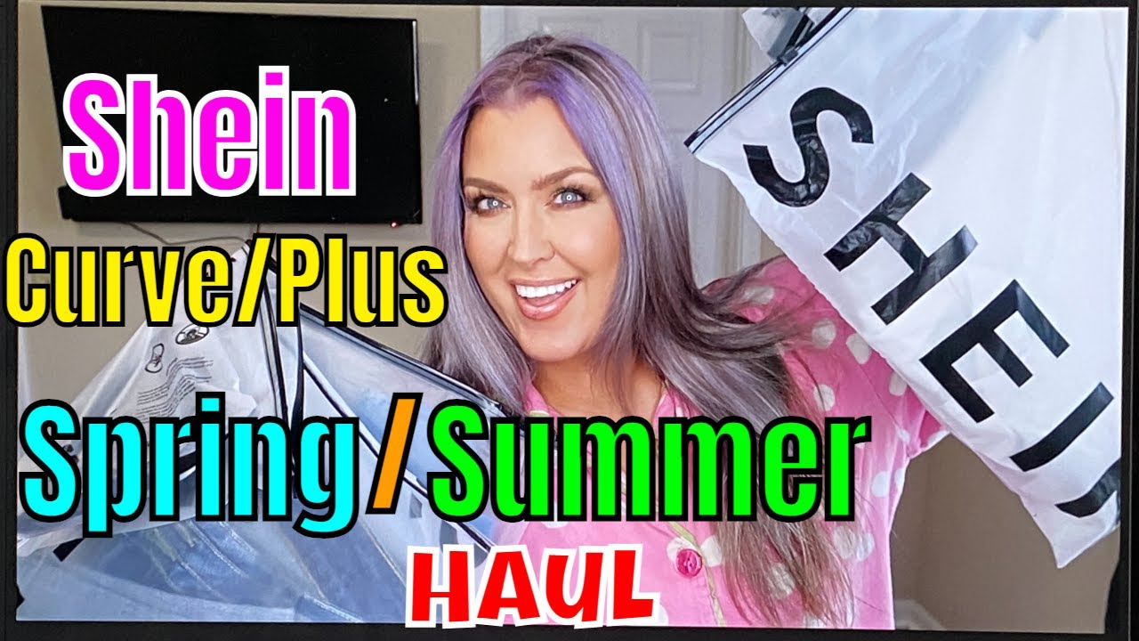 Spring/Summer Shein Curve/Plus SIze Try on Haul | HOTMESS MOMMA VLOGS