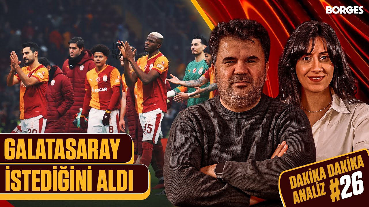GALATASARAY İSTEDİĞİNİ ALDI I GALATASARAY 1-1 ATLETICO MADRID I DAKİKA DAKİKA ANALİZ #26