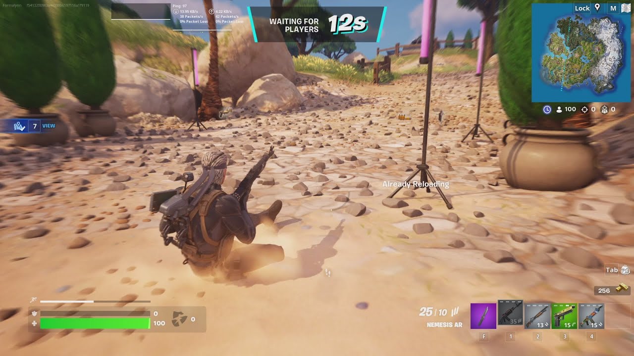FORTNITE - SOLID SNAKE (OLD SNAKE) Skin Gameplay (1080p 60fps)