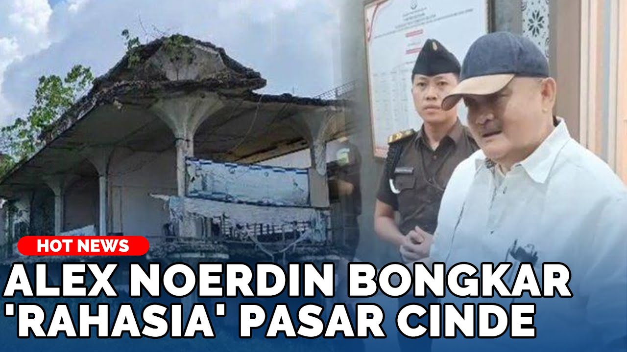 SIAPA yang Korupsi Pasar Cinde Palembang, Ini Cerita Mantan Gubernur Sumsel Alex Noerdin
