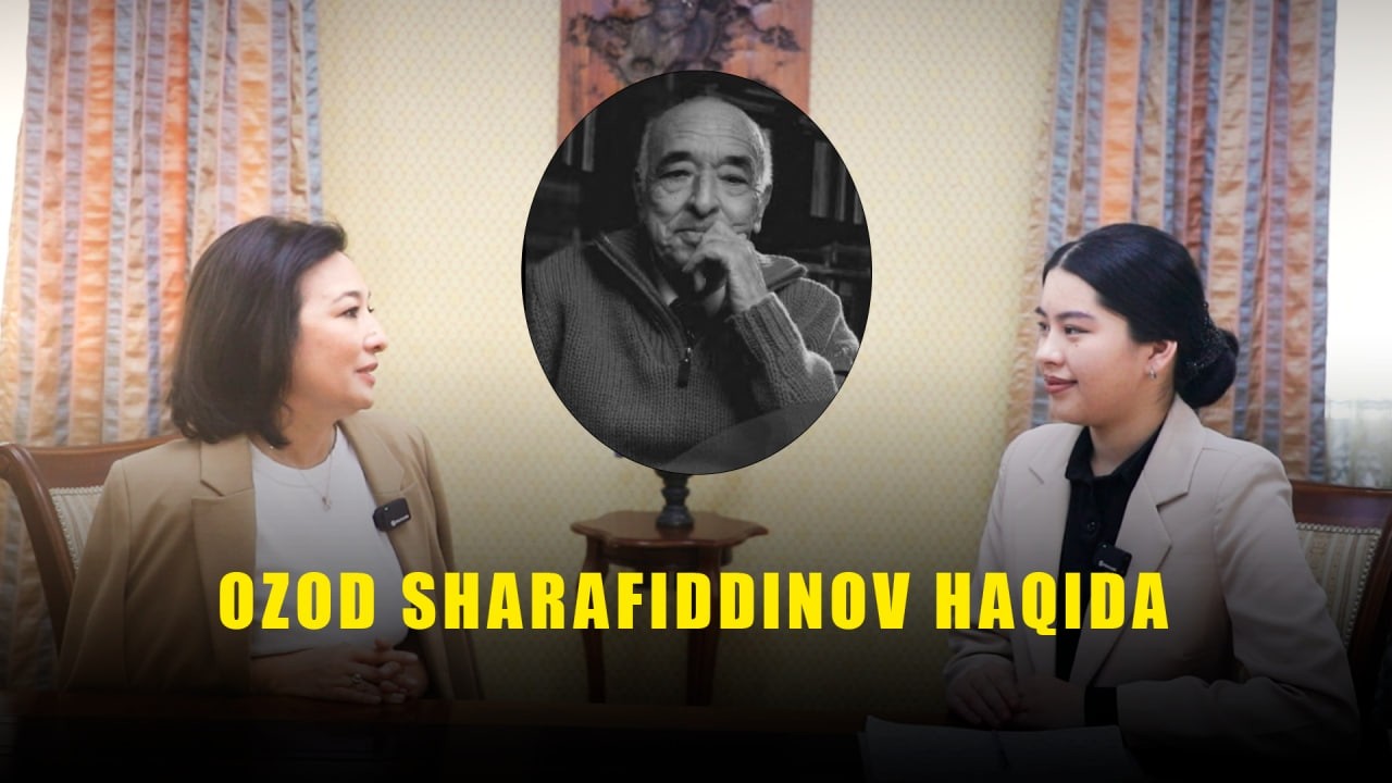 OZOD SHARAFIDDINOV IDEAL SHAXSMIDI? INTERVYUDA BUNGA JAVOB OLASIZ.