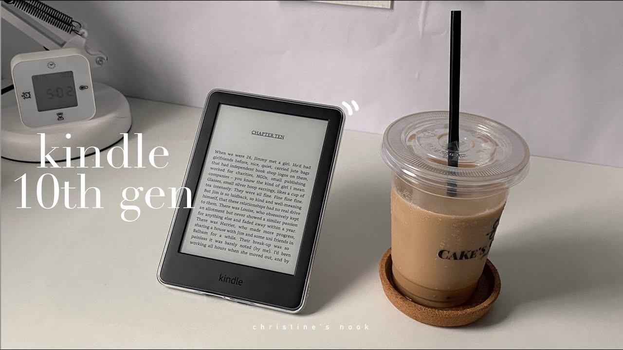 kindle unboxing + accessories ✨