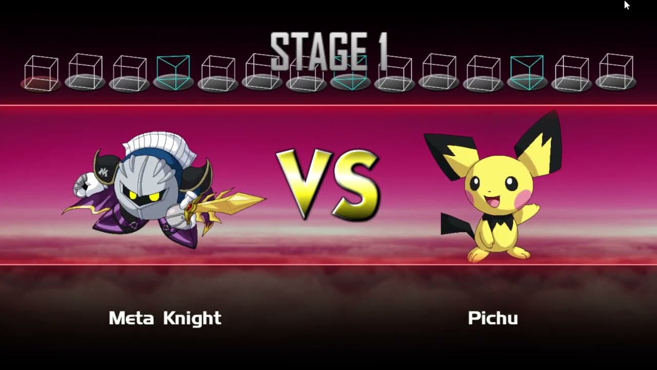 Super Smash Bros Crusade - Beating Classic Mode as Meta Knight