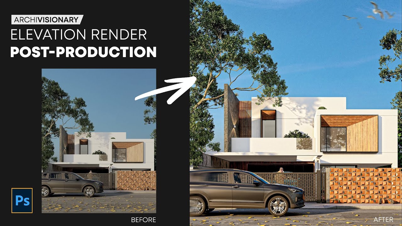 Fast & Easy Architectural Post Production in Photoshop