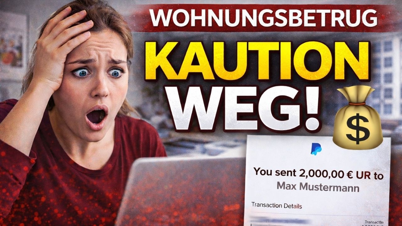 Er wollte nur eine Wohnung mieten...dann war sein Geld weg