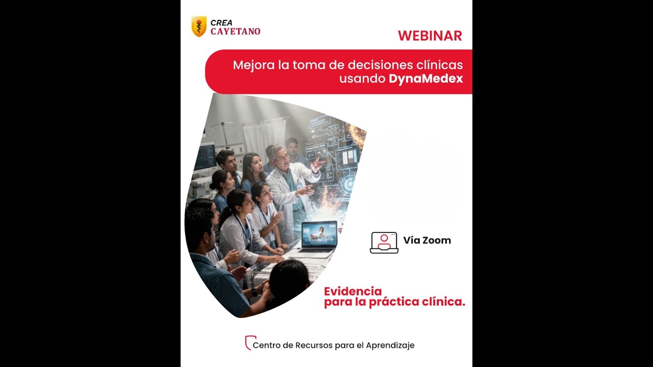 Webinar Mejora la toma de decisiones clínicas usando DynaMedex