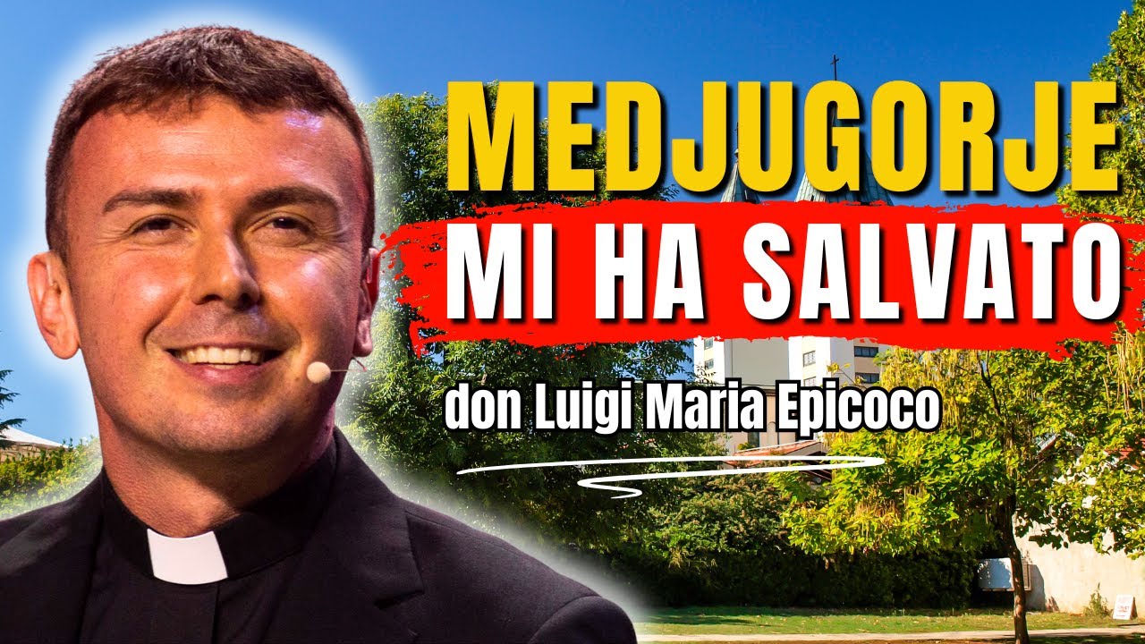 Don Luigi Maria Epicoco: la notte più buia, quando Medjugorje lo ha salvato!