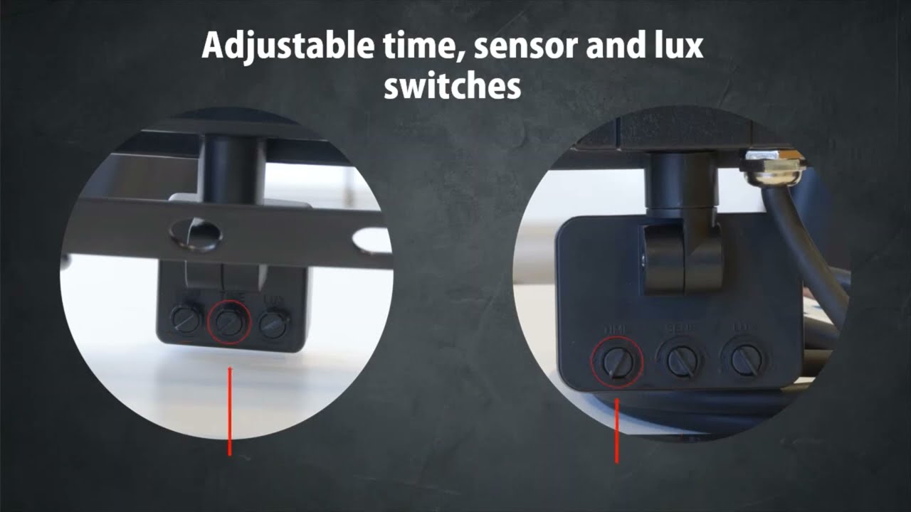 Spazio Lighting - Iplast and Passop with motion sensor