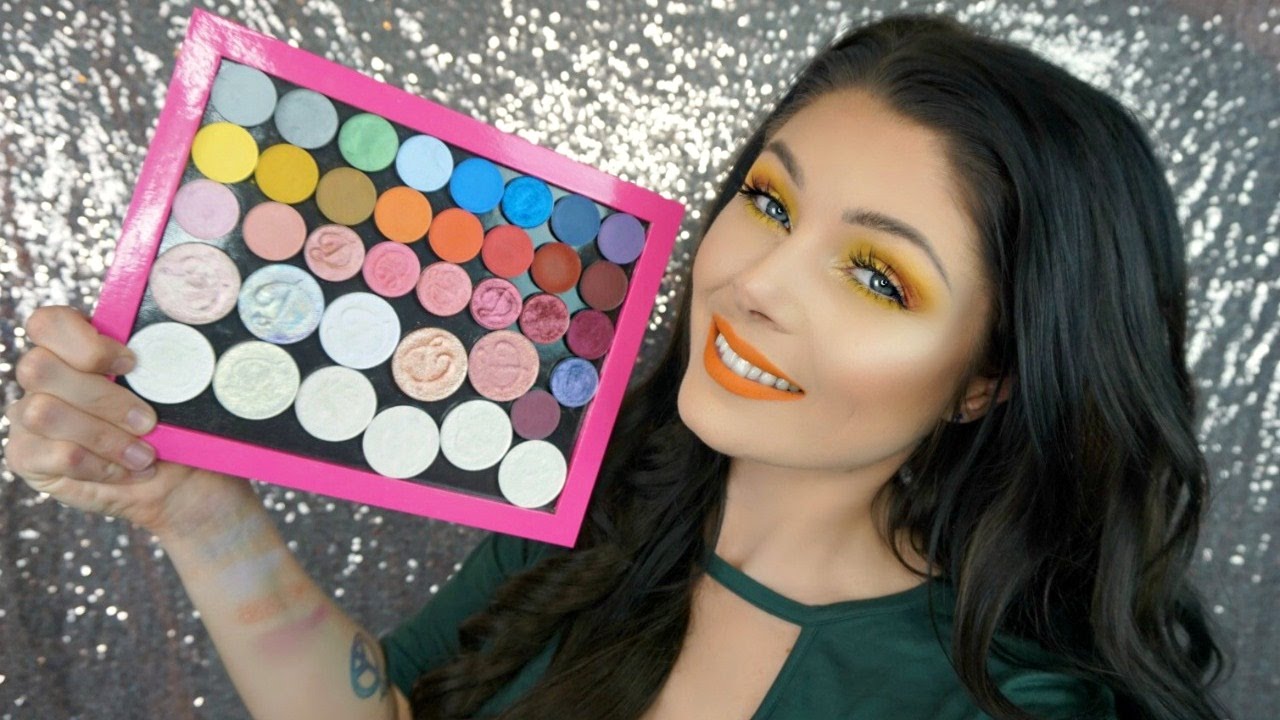 Devinah Cosmetics | Eyeshadows & Highlighters Swatched