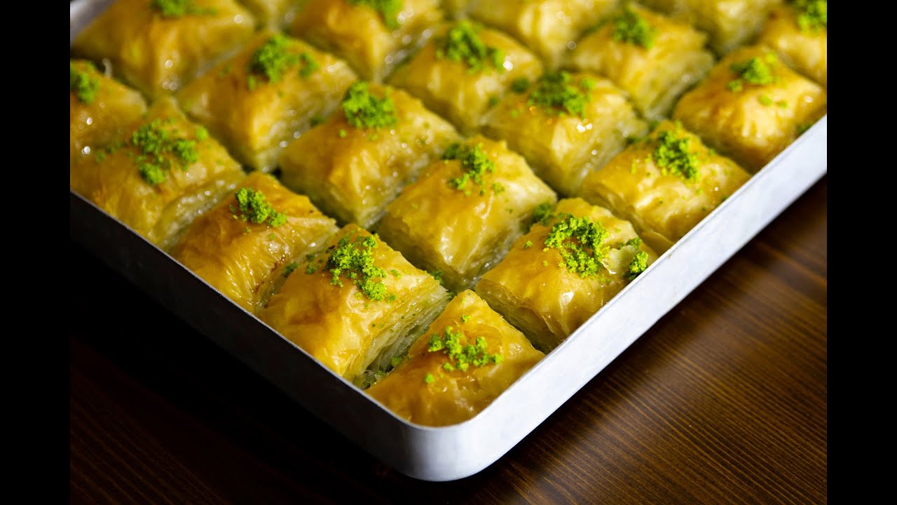 How to make BAKLAVA at home  (Türkçe altyazılı)  ASMR 4K