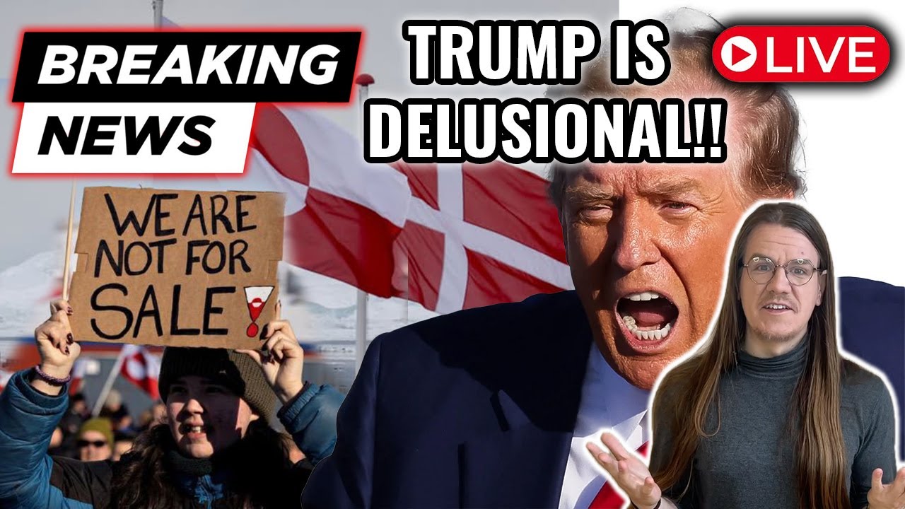 🚨 TRUMP WANTS WAR ON IRAN! Greenland Annexation Starts + Canada SNUBS Trump for China LIVE 🔴