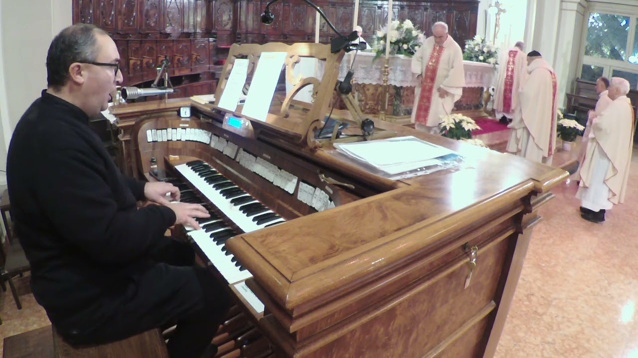 CANTAN GLI ANGELI ( HARK THE HERALD ANGEL SING ) IMPROVISATION + HYMN  01-01-2023