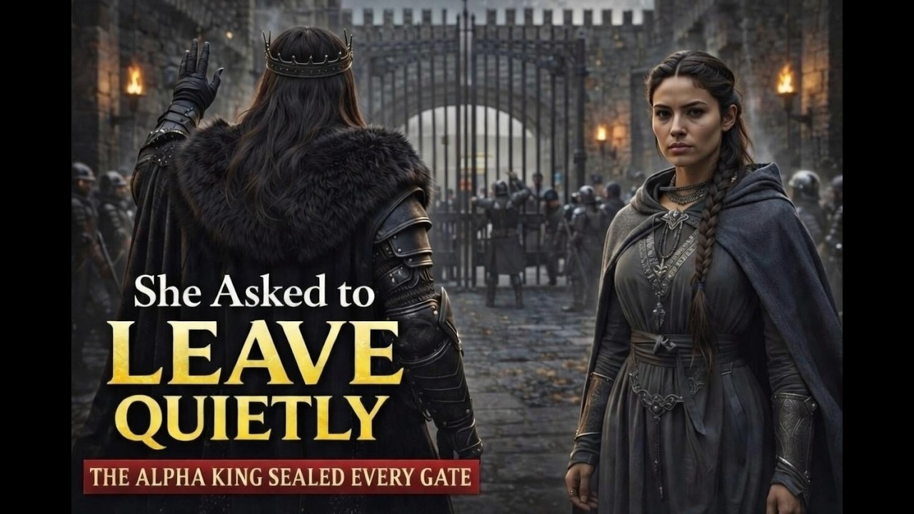 She Asked to Leave Quietly — The Alpha King Commanded His Warriors to Seal Every Gate