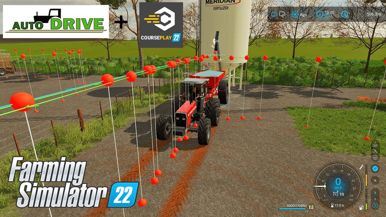 Como USAR AutoDrive - [Traslado, Reversa, Parking] #2 (Español) - FARMING SIMULATOR 22 ARGENTINA
