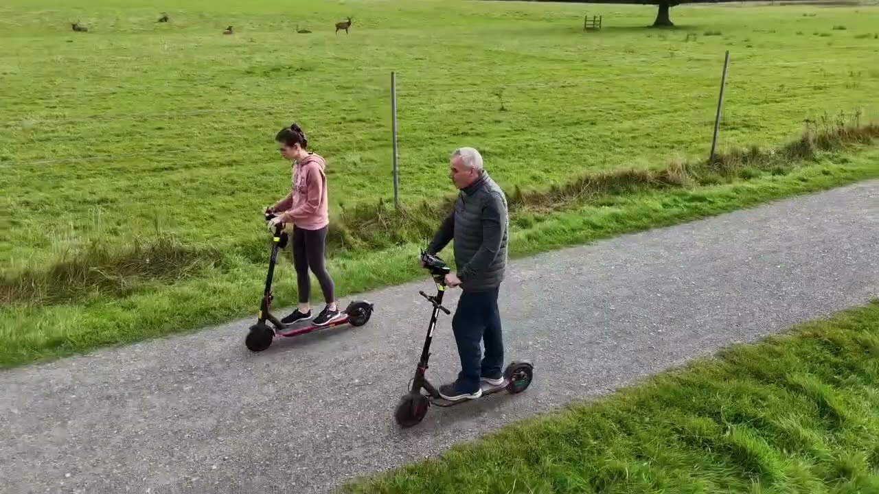 DJI Mini 4 PRO and Xaomi Pro Scooter. Martin & Danielle at Gosford Park