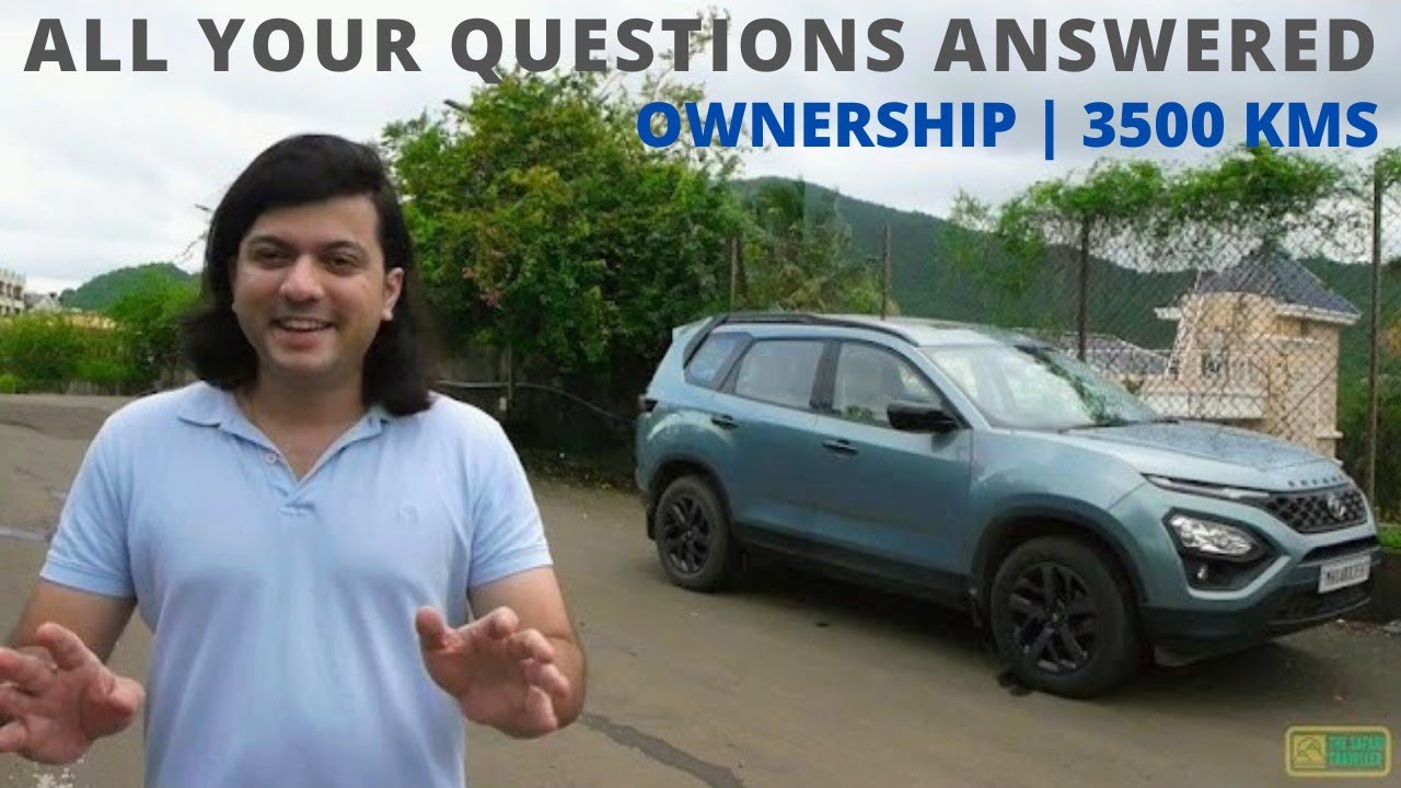 Q&A After 3500 KMs Ownership | New Tata Safari 2022 XZA plus | Adventure Persona | Customer Review
