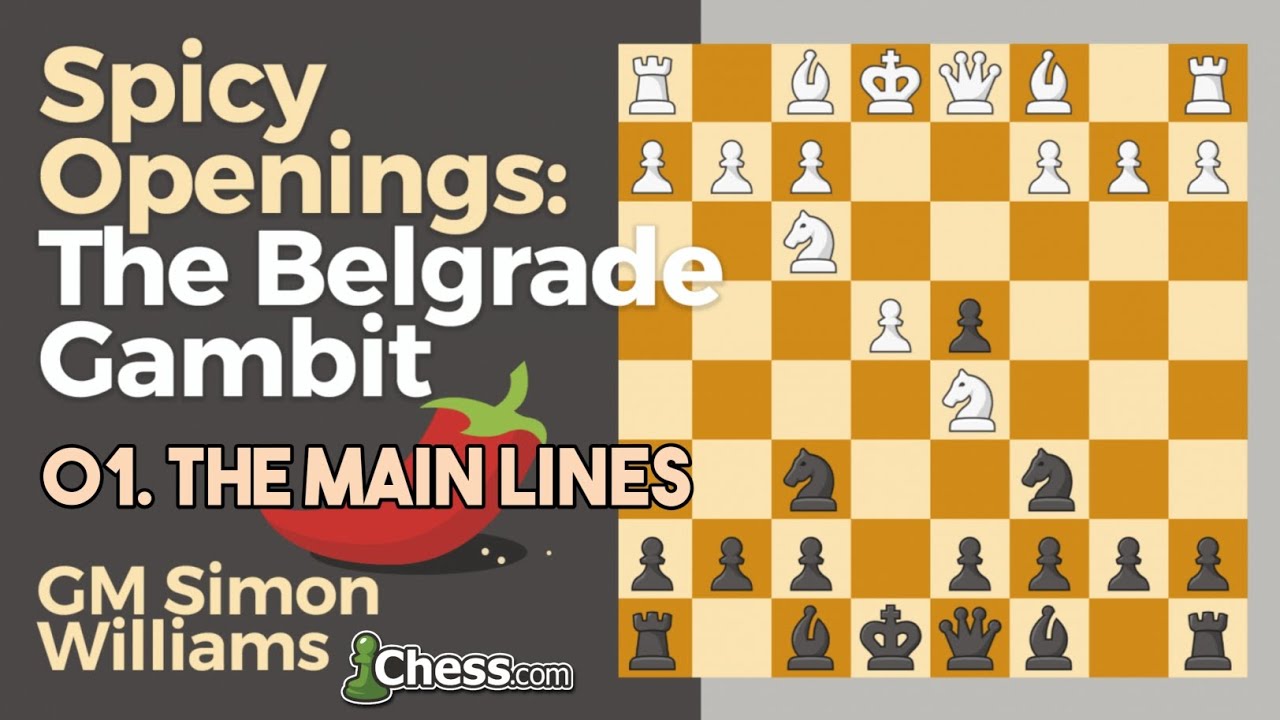 01. The Belgrade Gambit _ The Main Lines _ Chess Lessons - Chess.com