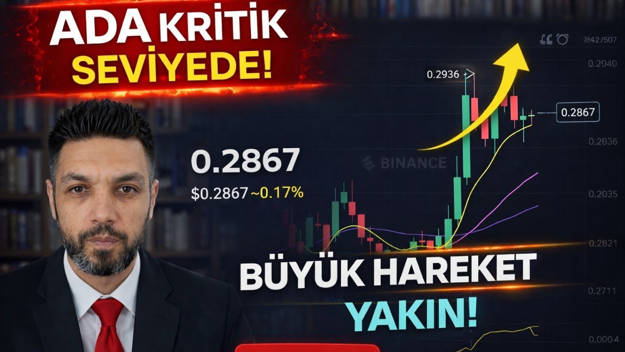 ADA&rsquo;da B&uuml;y&uuml;k Oyun Başlıyor! Bu Seviyeye Dikkat! #ADA #Cardano #Crypto #Kripto #Altcoin
