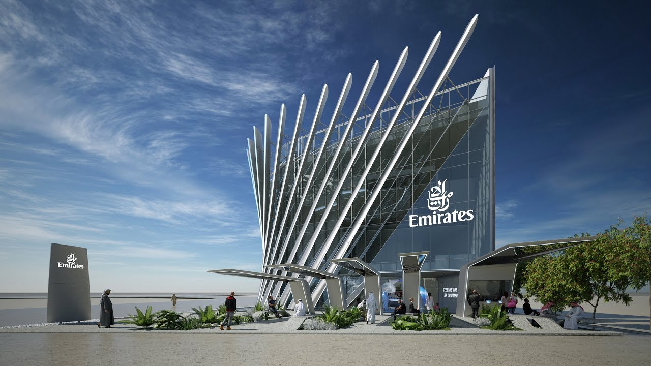 The Emirates Pavilion at Expo 2020 Dubai | Emirates Airline