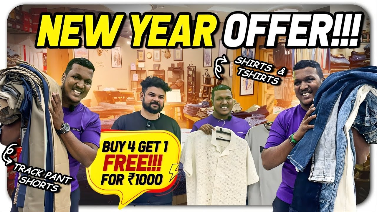 Club360 New Year Collection || Buy 4 Get 1 Free Clothing Offer || Rider Machine Vlogs