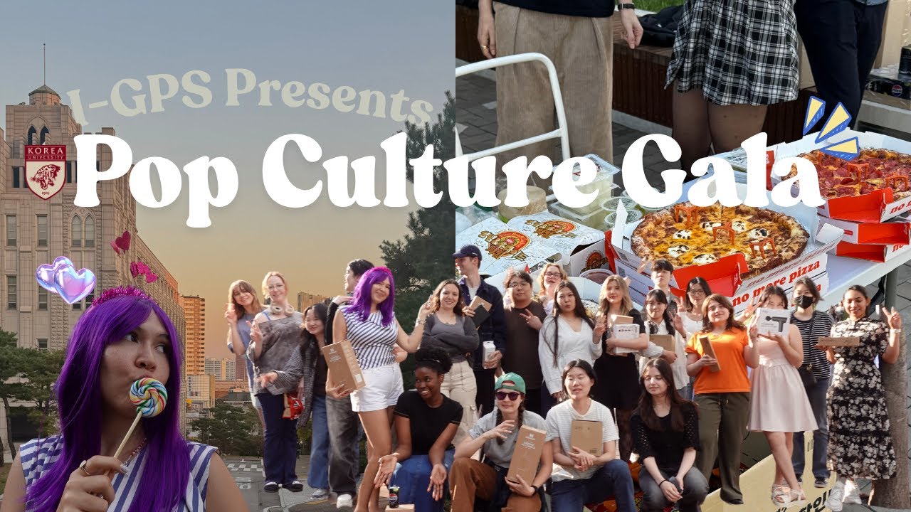 Korea University Graduate Student Vlog 💕 | End of Semester Pop Culture Gala 🍕🥰