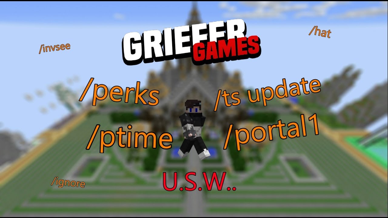► ALLE ◄ Befehle auf Griefergames die nicht jeder kennt..