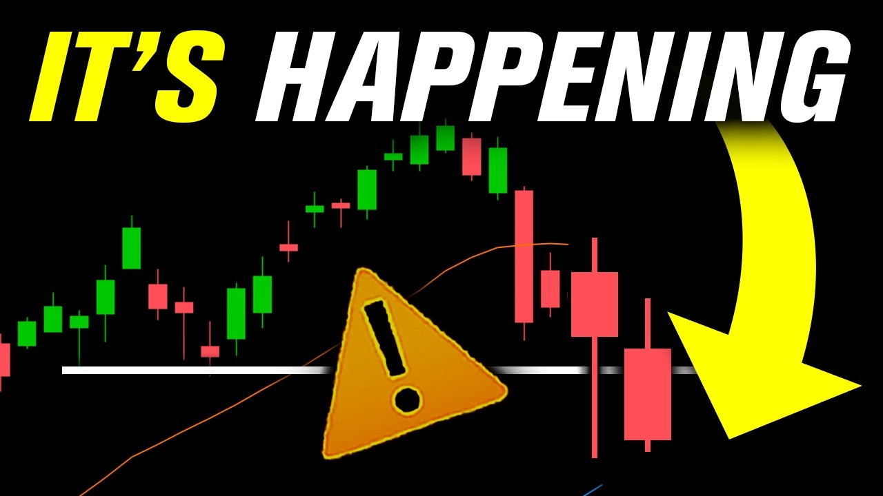 The market crash is here...