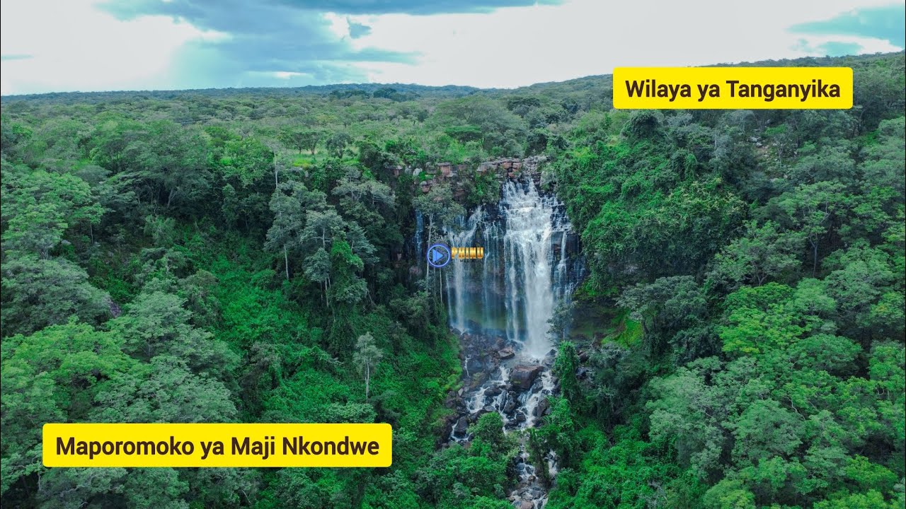 TAZAMA UZURI WA MAPOROMOKO YA MAJI NKONDWE.