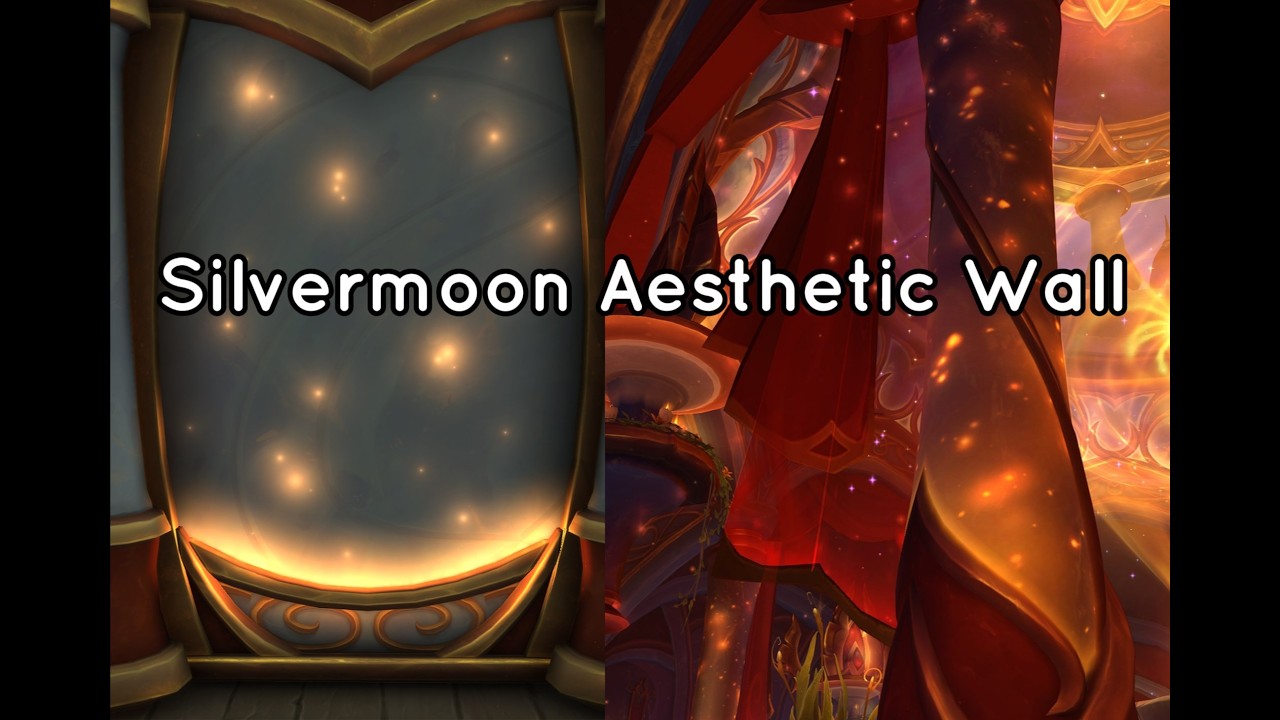 Silvermoon Aesthetic Wall Tutorial | WoW Housing