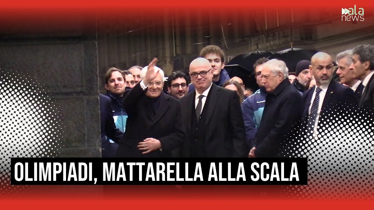 Olimpiadi, Mattarella arrivato alla Scala per la 145ma sessione del Cio
