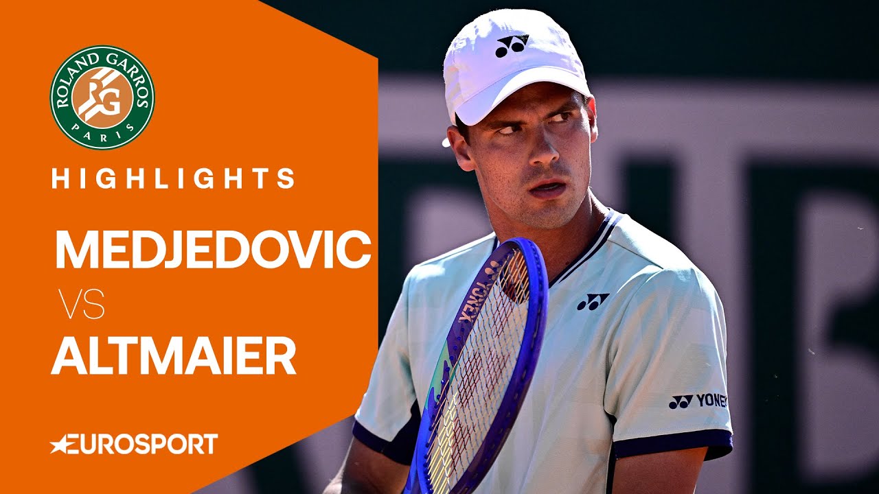 Hamad Medjedovic vs Daniel Altmaier | Round 3 | French Open 2025 Highlights 🇫🇷
