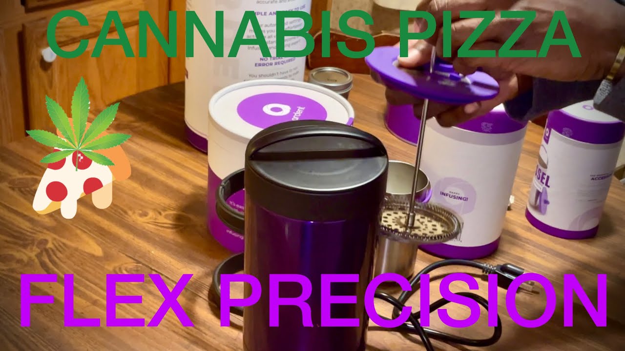 Making A CANNA-PIZZA With A Flex Precision Heater (The Ardent)