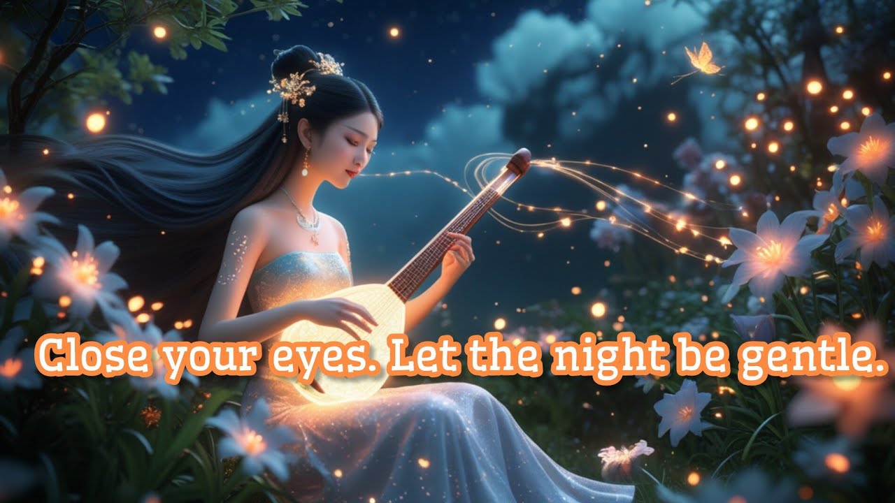 Moonlight Garden Reverie | Gentle Instrument Music For Relaxing 