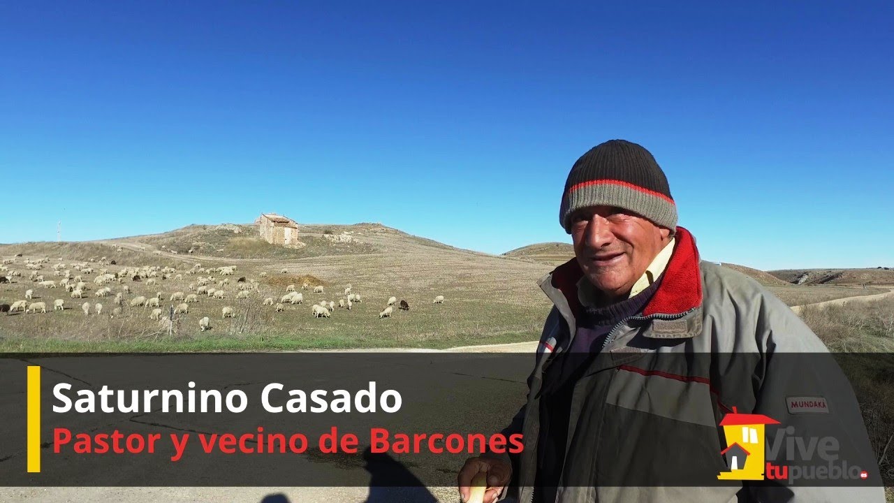 Saturnino Casado, pastor y vecino de Barcones (Soria)