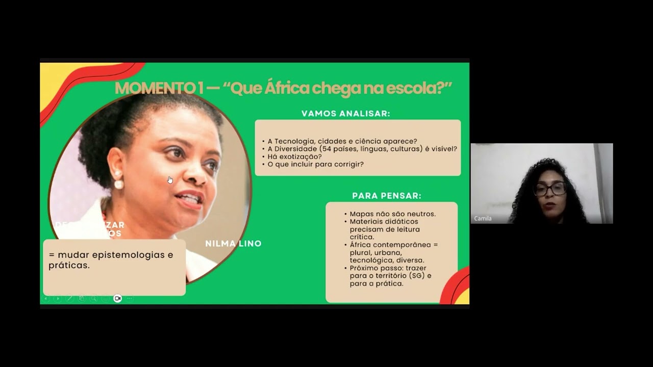 Aula 3 – Geografias Africanas – Camila Viana, Débora Simas, Luciana Barcelos, Renata Andrade.